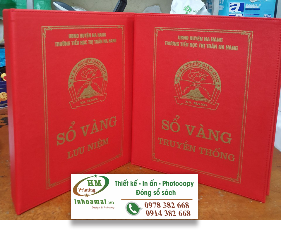 34 Sổ vàng truyền thống - Sổ lưu niệm