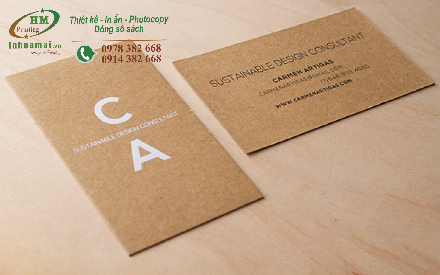 card6 In card visit giá rẻ chỉ từ 30K - Giao hàng toàn quốc
