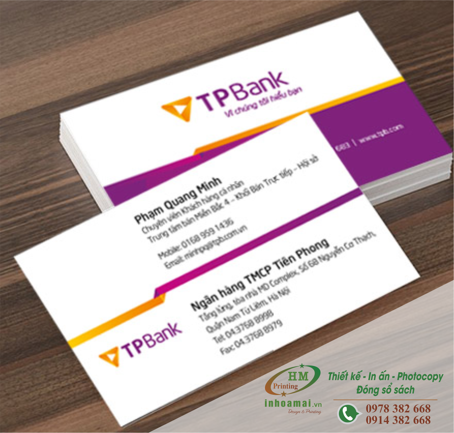 in20card203 In card visit nhanh rẻ đẹp tại Hà Nội